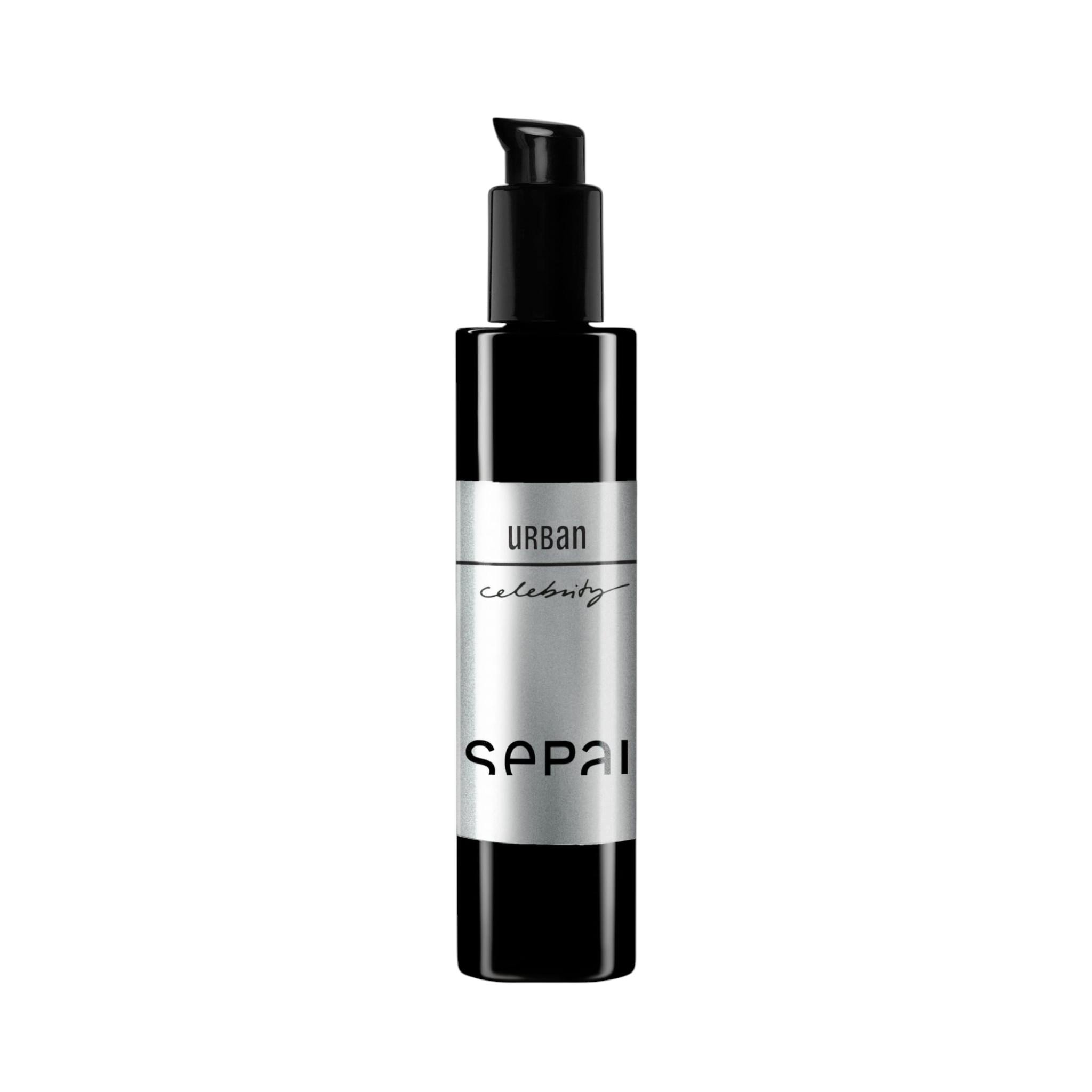 Czarna butelka serum Sepai Urban Celebrity